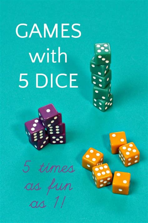 five dice games.